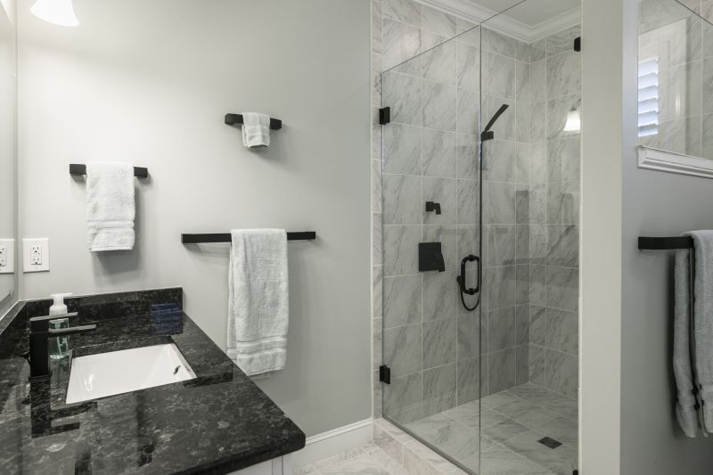 Granite Shower Installation in Ellis County, TX