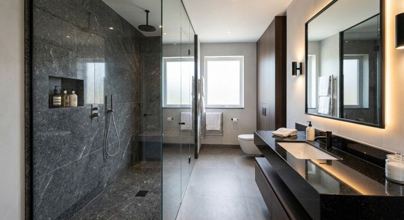 Granite Shower Installation in Ellis County, TX