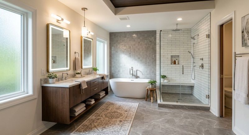 Luxury Bathroom Remodeling in Ellis County, TX