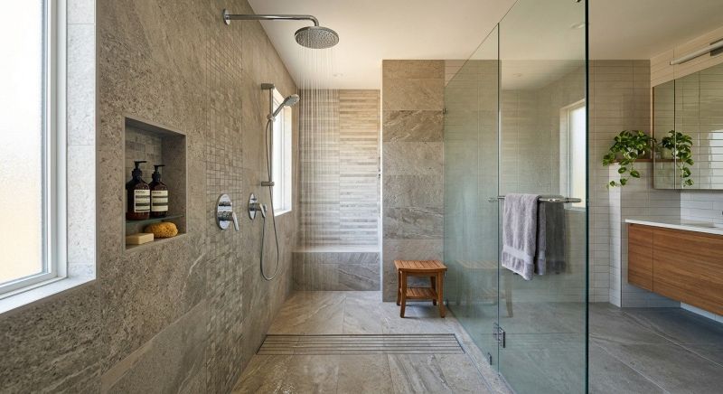 Shower Enlargement in Italy, TX