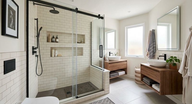 Tub To Shower Conversion in Red Oak, TX
